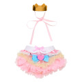 Japan Sanrio Original Dress-up Clothes (S) - Pitatto Friends Princess Dress Ruffles & Tiara - 2