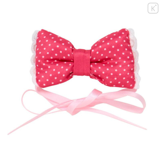 Japan Sanrio Original Dress-up Clothes (S) - Pitatto Friends Cake-like Dress & Red Ribbon - 4