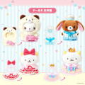 Japan Sanrio Original Dress-up Clothes (S) - Pitatto Friends Cake-like Dress & Red Ribbon - 5