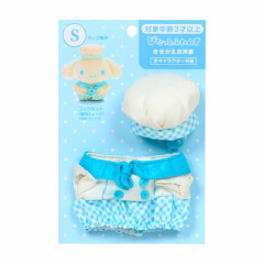 Japan Sanrio Original Dress-up Clothes (S) - Pitatto Friends Chef Uniform Light Blue