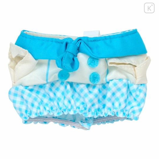 Japan Sanrio Original Dress-up Clothes (S) - Pitatto Friends Chef Uniform Light Blue - 3