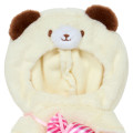 Japan Sanrio Original Dress-up Clothes (S) - Pitatto Friends Ivory Bear Hoodie - 3
