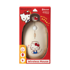 Japan Sanrio Wireless Mouse - Hello Kitty : Love