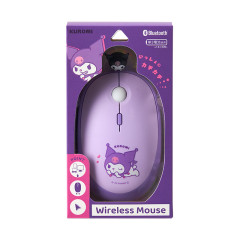 Japan Sanrio Wireless Mouse - Kuromi : Love