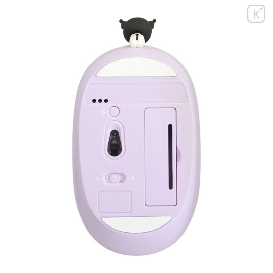 Japan Sanrio Wireless Mouse - Kuromi : Love - 3