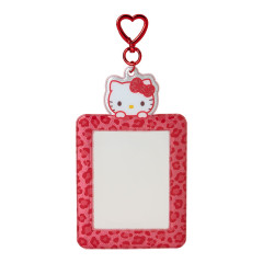 Japan Sanrio Original Trading Card Holder - Hello Kitty : Leopard Print