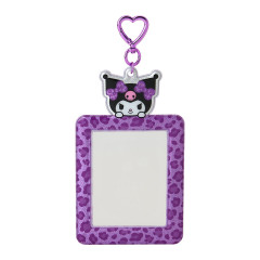 Japan Sanrio Original Trading Card Holder - Kuromi : Leopard Print