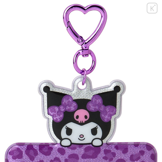 Japan Sanrio Original Trading Card Holder - Kuromi : Leopard Print - 3