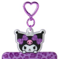Japan Sanrio Original Trading Card Holder - Kuromi : Leopard Print - 3