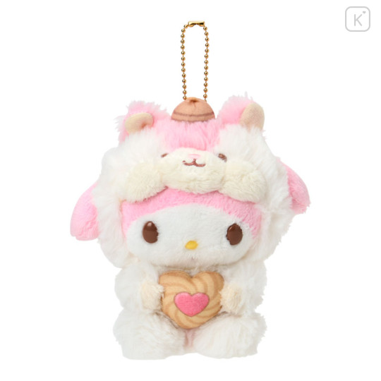 Japan Sanrio Original Mascot Holder - My Melody : Fluffy Squirrel - 1