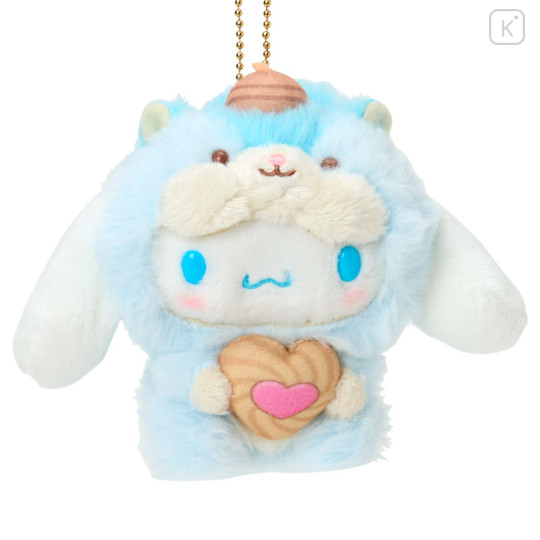 Japan Sanrio Original Mascot Holder - Cinnamoroll : Fluffy Squirrel - 2