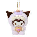 Japan Sanrio Original Mascot Holder - Kuromi : Fluffy Squirrel - 1