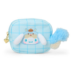 Japan Sanrio Original Square Pouch - Cinnamoroll : Fluffy Squirrel