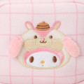 Japan Sanrio Original Square Pouch - My Melody : Fluffy Squirrel - 4