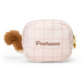 Japan Sanrio Original Square Pouch - Pochacco : Fluffy Squirrel - 2