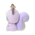 Japan Sanrio Original Dangling Tail Mascot Keychain - Kuromi : Fluffy Squirrel - 3