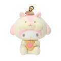 Japan Sanrio Original Dangling Tail Mascot Keychain - My Melody : Fluffy Squirrel - 2