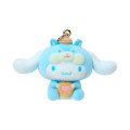 Japan Sanrio Original Dangling Tail Mascot Keychain - Cinnamoroll : Fluffy Squirrel - 2