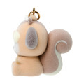Japan Sanrio Original Dangling Tail Mascot Keychain - Pochacco : Fluffy Squirrel - 3