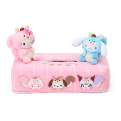 Japan Sanrio Original Tissue Box Cover Plush - Fluffy Squirrel