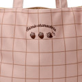 Japan Sanrio Original Tote Bag - Fluffy Squirrel Characters Embroidery - 5