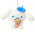 Japan Sanrio Original Mascot Holder - Cinnamoroll with the Bear Blue Beret - 2