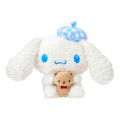 Japan Sanrio Original Plush Toy - Cinnamoroll with the Bear Gingham Beret - 1