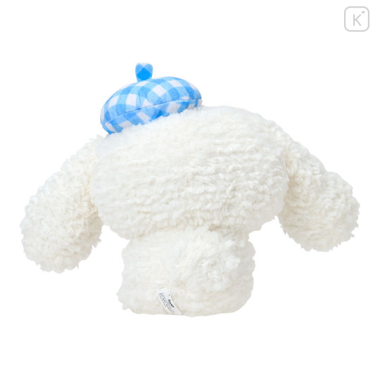 Japan Sanrio Original Plush Toy - Cinnamoroll with the Bear Gingham Beret - 2