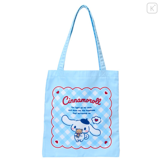 Japan Sanrio Original Tote Bag - Cinnamoroll with the Bear - 1