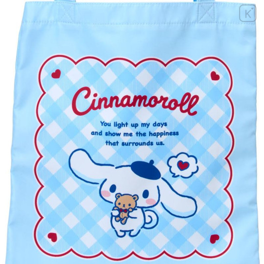 Japan Sanrio Original Tote Bag - Cinnamoroll with the Bear - 4