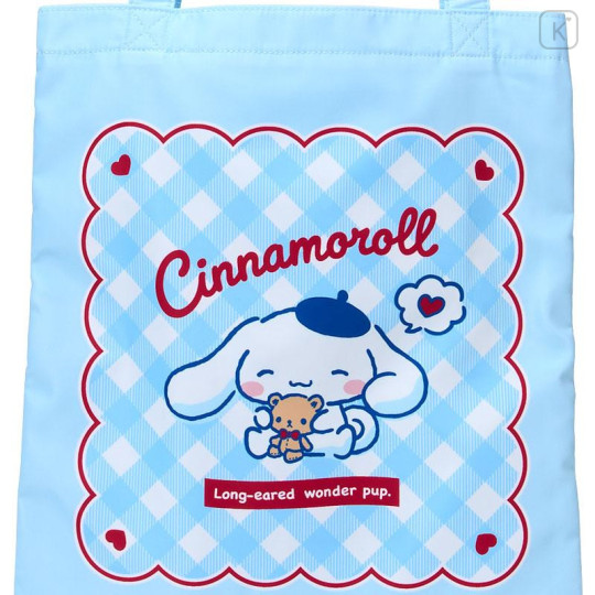 Japan Sanrio Original Tote Bag - Cinnamoroll with the Bear - 5