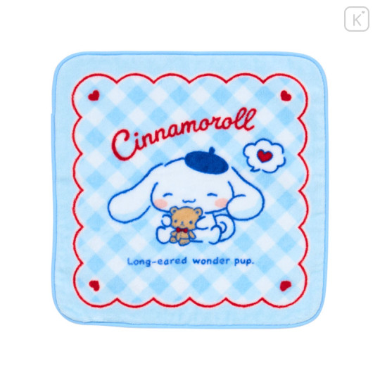 Japan Sanrio Original Petit Towel - Cinnamoroll with the Bear - 1