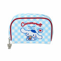 Japan Sanrio Original Square Cosmetic Pouch - Cinnamoroll with the Bear - 1