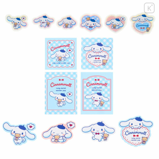 Japan Sanrio Original Sticker Pack - Cinnamoroll with the Bear - 2
