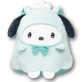 Japan Sanrio Die-cut Cushion - Pochacco : Halloween Ghost - 1