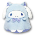 Japan Sanrio Die-cut Cushion - Cinnamoroll : Halloween Ghost - 1