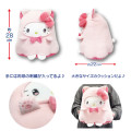 Japan Sanrio Die-cut Cushion - Hello Kitty : Halloween Ghost - 3