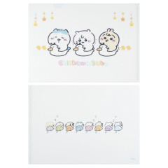Japan Chiikawa A4 Clear File Folder - Chiikawa & Hachiware & Usagi : Chiikawa Baby Happy Duck Potty