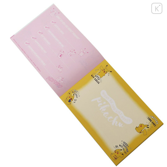 Japan Pokemon A6 Notepad - Pikachu - 5