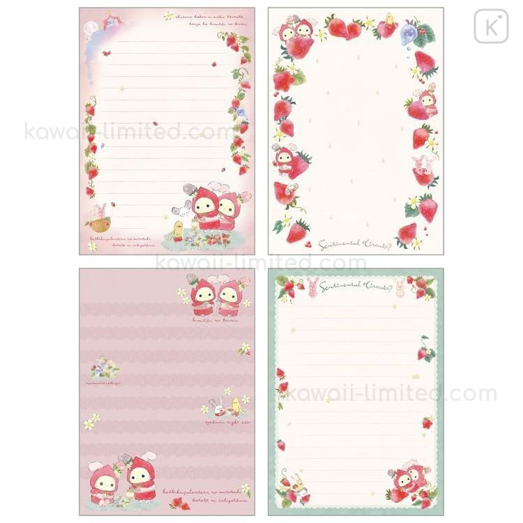 Japan San-X A6 Notepad - Sentimental Circus : Looking for Tears