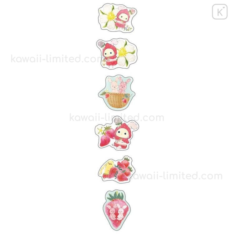 Japan San-X Sticker - Sentimental Circus : Tears Strawberry