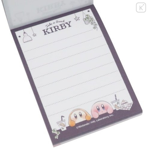 Japan Kirby Mini Notepad - Afternoon - 2