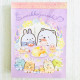 Japan San-X Mini Notepad - Sumikko Gurashi / Mysterious Rabbit C