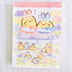 Japan San-X Mini Notepad - Sumikko Gurashi / Mysterious Rabbit D