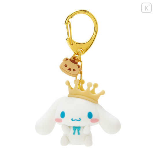 Japan Sanrio Rubber Keychain Cinnamoroll / 20th Crown Kawaii Limited