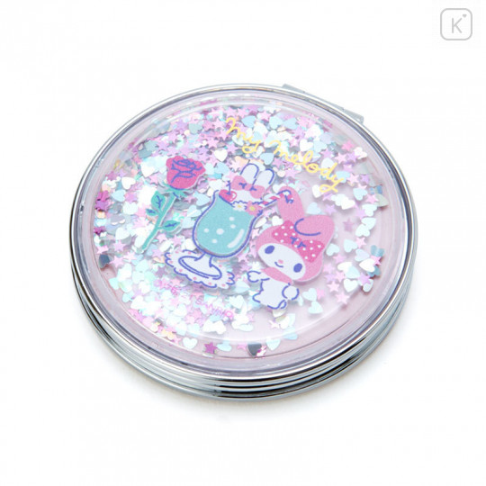 Japan Sanrio 2-sided Pocket Mirror - My Melody / Happy Spring - 1