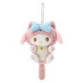 Japan Sanrio Cat Ball Chain Plush - My Melody - 1