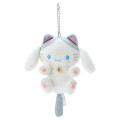 Japan Sanrio Cat Ball Chain Plush - Cinnamoroll - 1