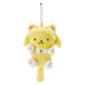 Japan Sanrio Cat Ball Chain Plush - Pompompurin - 1