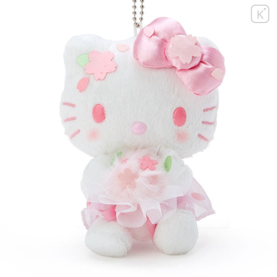 Japan Sanrio Keychain Plush - Hello Kitty : Sakura - 2